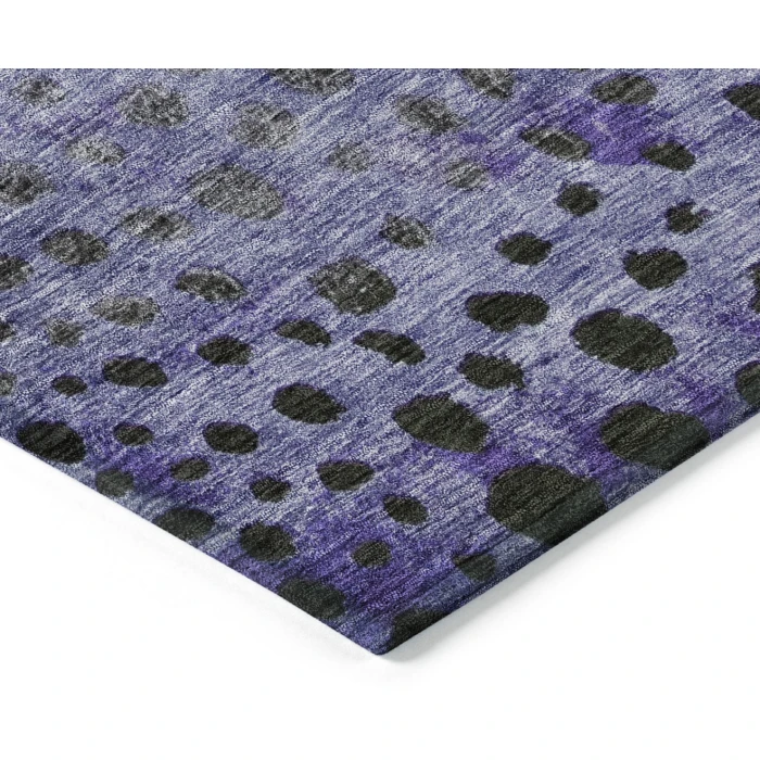 Addison Rugs Chantille Purple ACN1074 5ft. x 7ft.6in. Rect. Rug
