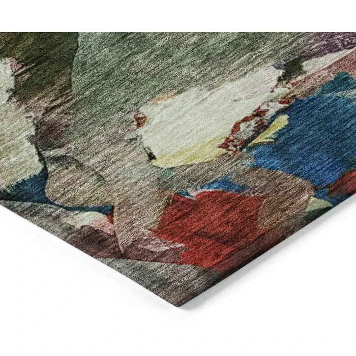Addison Rugs Chantille Green ACN1075 9ft. x 12ft. Rect. Rug