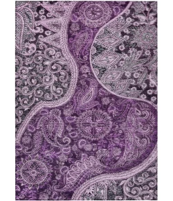 Addison Rugs Chantille Purple ACN1078 5ft. x 7ft.6in. Rect. Rug