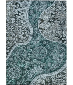 Addison Rugs Chantille Teal ACN1078 5ft. x 7ft.6in. Rect. Rug