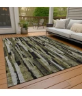 Addison Rugs Chantille Brown ACN1079 5ft. x 7ft.6in. Rect. Rug