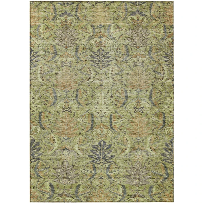 Addison Rugs Chantille Green ACN1082 8ft. x 10ft. Rect. Rug
