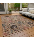 Addison Rugs Chantille Brown ACN1082 9ft. x 12ft. Rect. Rug
