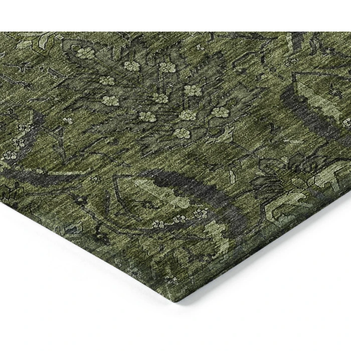 Addison Rugs Chantille Green ACN1082 9ft. x 12ft. Rect. Rug