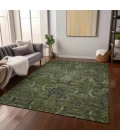 Addison Rugs Chantille Green ACN1082 9ft. x 12ft. Rect. Rug