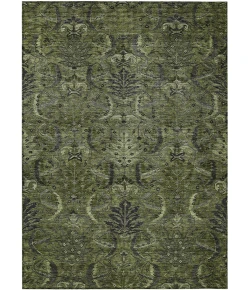 Addison Rugs Chantille Green ACN1082 5ft. x 7ft.6in. Rect. Rug