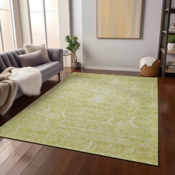 Addison Rugs Chantille Green ACN1083 8ft. x 10ft. Rect. Rug