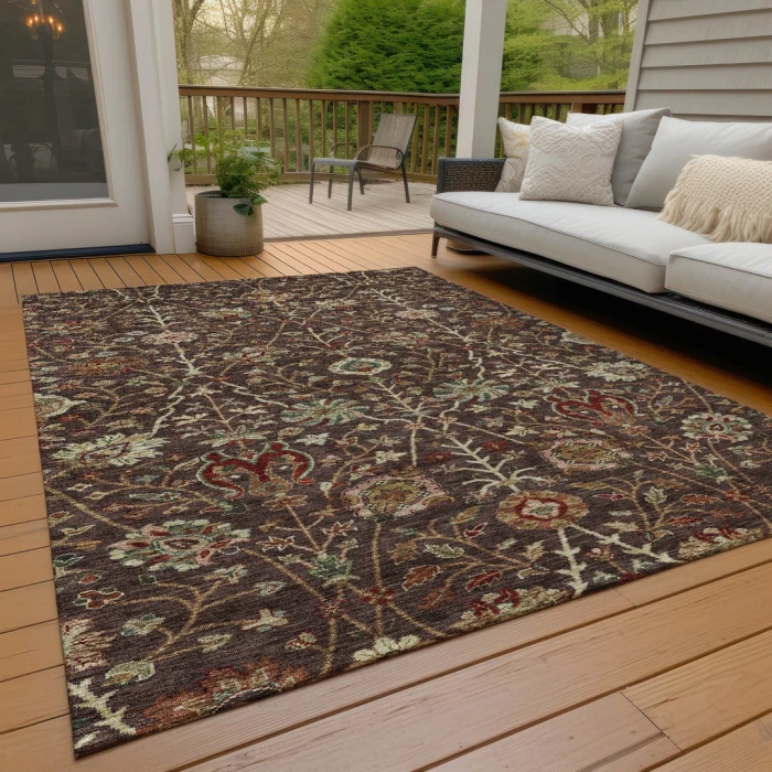Addison Rugs Chantille Brown ACN1085 8ft. x 10ft. Rect. Rug