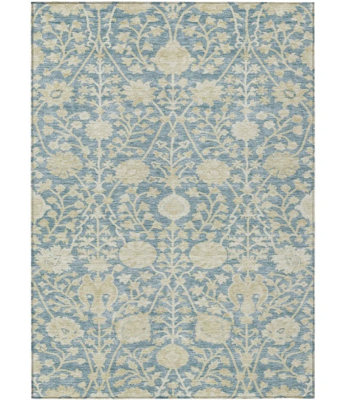 Addison Rugs Chantille Blue ACN1086 5ft. x 7ft.6in. Rect. Rug