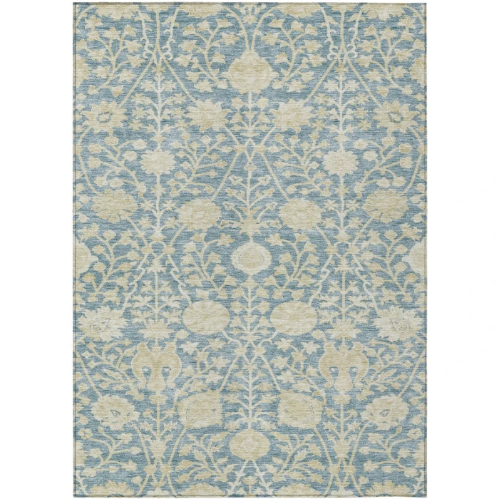 Addison Rugs Chantille Blue ACN1086 5ft. x 7ft.6in. Rect. Rug