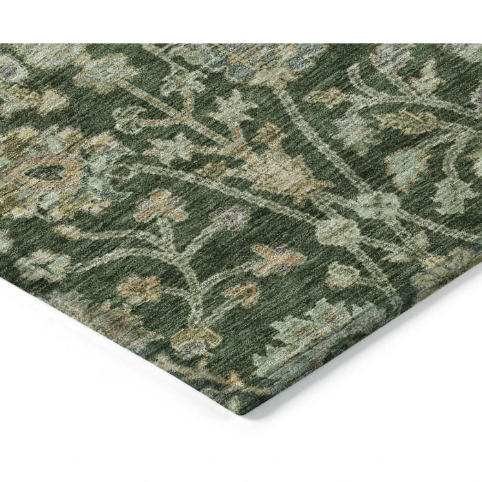 Addison Rugs Chantille Green ACN1087 5ft. x 7ft.6in. Rect. Rug