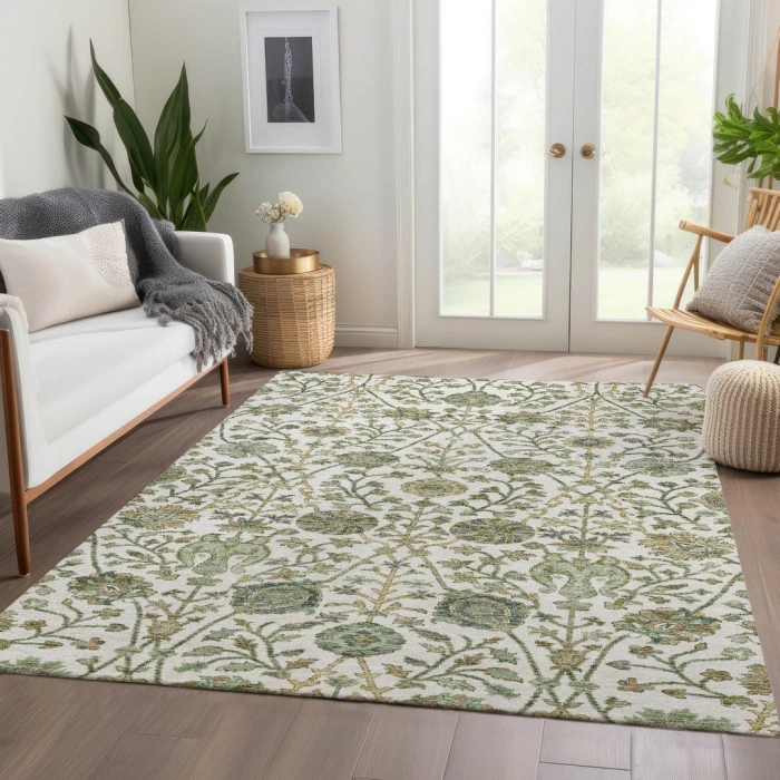 Addison Rugs Chantille Ivory ACN1087 8ft. x 10ft. Rect. Rug