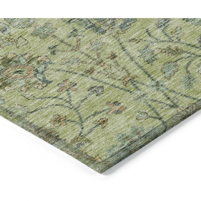 Addison Rugs Chantille Green ACN1087 8ft. x 10ft. Rect. Rug