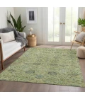 Addison Rugs Chantille Green ACN1087 8ft. x 10ft. Rect. Rug