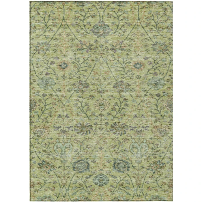 Addison Rugs Chantille Green ACN1087 8ft. x 10ft. Rect. Rug