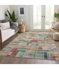 Addison Rugs Chantille Orange ACN1090 8ft. x 10ft. Rect. Rug