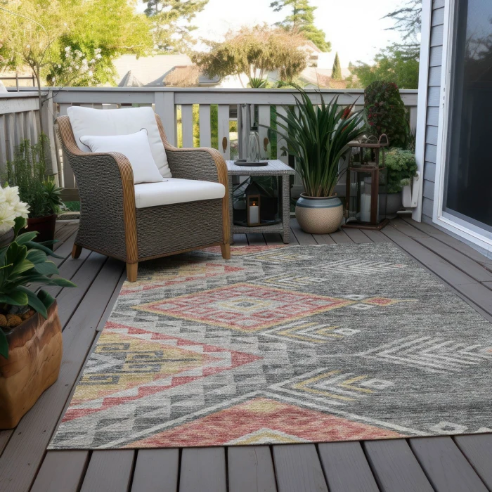 Addison Rugs Chantille Gray ACN1091 9ft. x 12ft. Rect. Rug