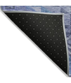 Addison Rugs Chantille Blue ACN1091 8ft. x 10ft. Rect. Rug