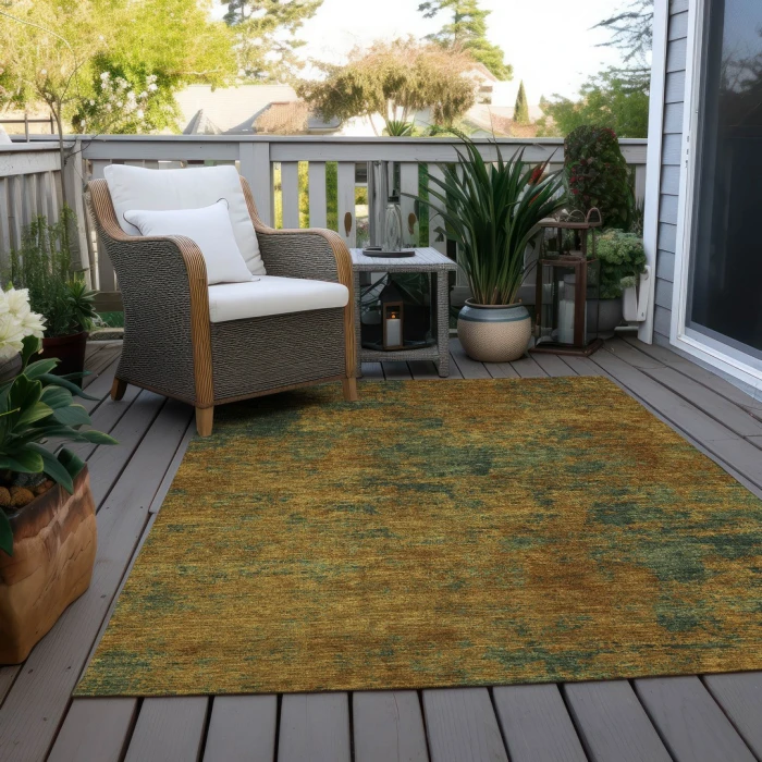 Addison Rugs Chantille Orange ACN1093 5ft. x 7ft.6in. Rect. Rug