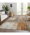 Addison Rugs Chantille Orange ACN1095 5ft. x 7ft.6in. Rect. Rug