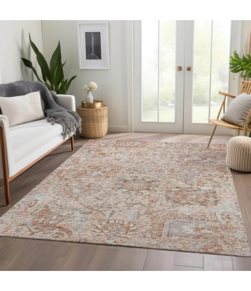 Addison Rugs Chantille Orange ACN1102 8ft. x 10ft. Rect. Rug