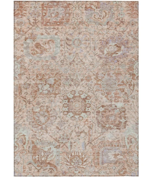 Addison Rugs Chantille Orange ACN1102 8ft. x 10ft. Rect. Rug