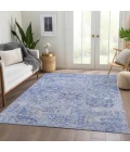 Addison Rugs Chantille Blue ACN1102 8ft. x 10ft. Rect. Rug