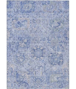 Addison Rugs Chantille Blue ACN1102 8ft. x 10ft. Rect. Rug