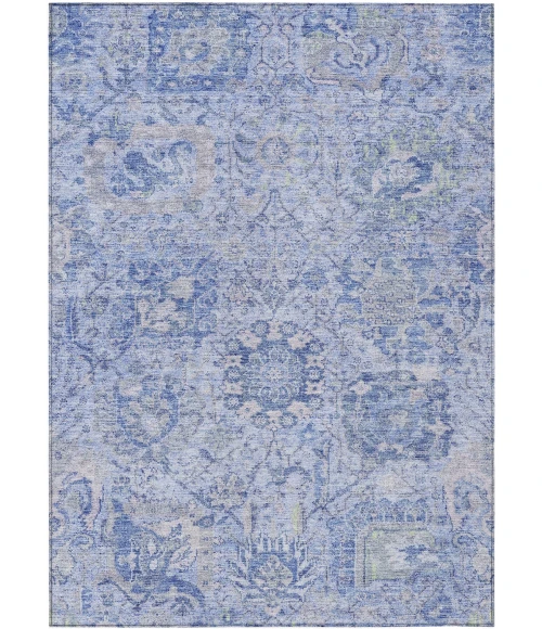 Addison Rugs Chantille Blue ACN1102 8ft. x 10ft. Rect. Rug