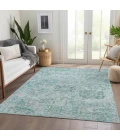 Addison Rugs Chantille Teal ACN1102 5ft. x 7ft.6in. Rect. Rug