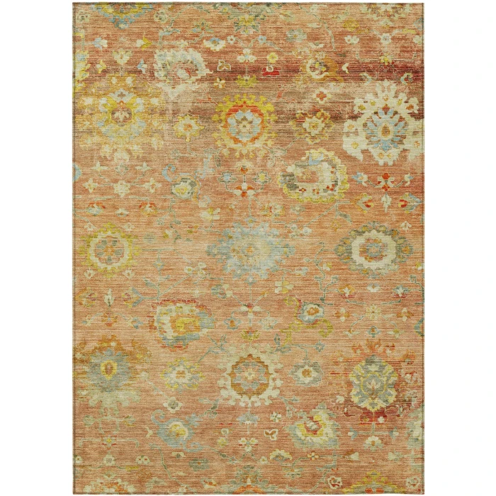 Addison Rugs Chantille Orange ACN1107 9ft. x 12ft. Rect. Rug