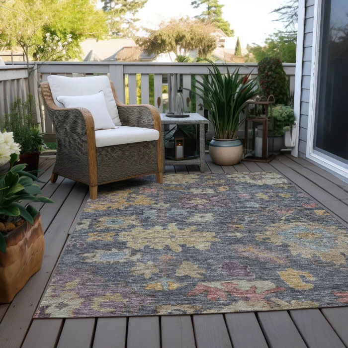 Addison Rugs Chantille Blue ACN1108 9ft. x 12ft. Rect. Rug