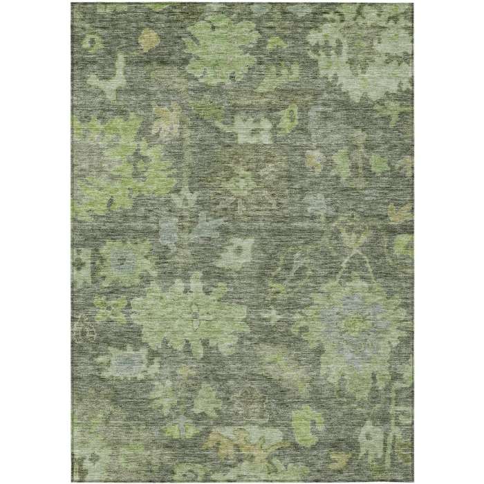 Addison Rugs Chantille Green ACN1108 5ft. x 7ft.6in. Rect. Rug
