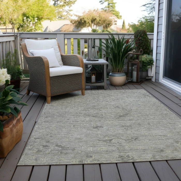 Addison Rugs Chantille Gray ACN1111 8ft. x 10ft. Rect. Rug