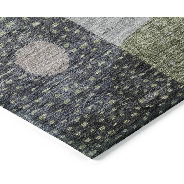 Addison Rugs Chantille Green ACN1117 8ft. x 10ft. Rect. Rug