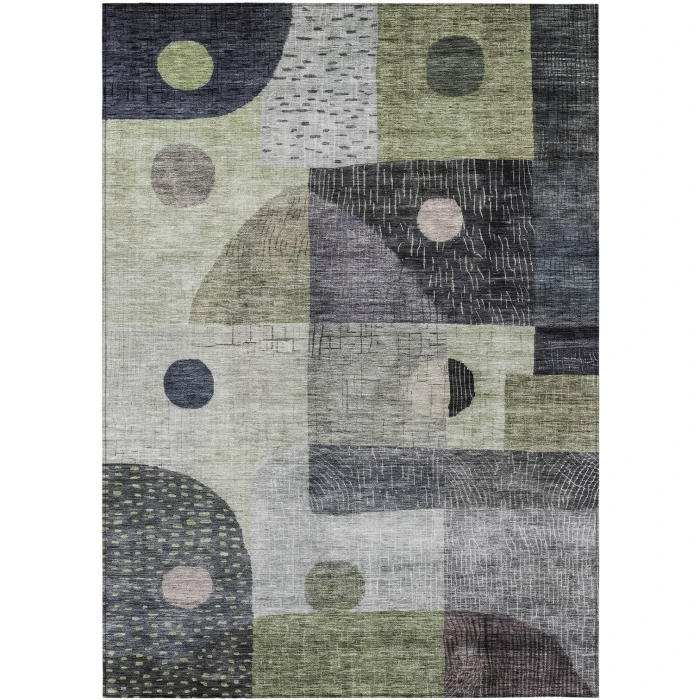 Addison Rugs Chantille Green ACN1117 8ft. x 10ft. Rect. Rug