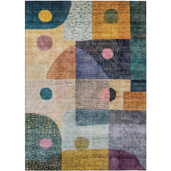 Addison Rugs Chantille Green ACN1117 5ft. x 7ft.6in. Rect. Rug