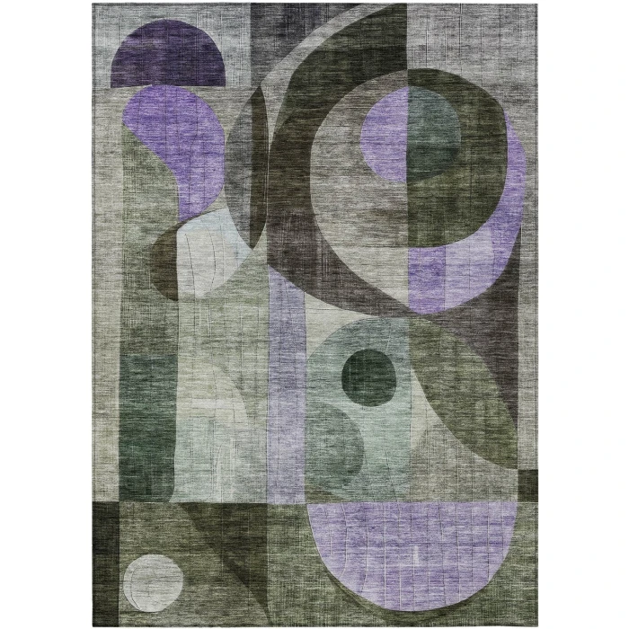 Addison Rugs Chantille Green ACN1117 8ft. x 10ft. Rect. Rug