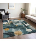 Addison Rugs Chantille Teal ACN1126 8ft. x 10ft. Rect. Rug
