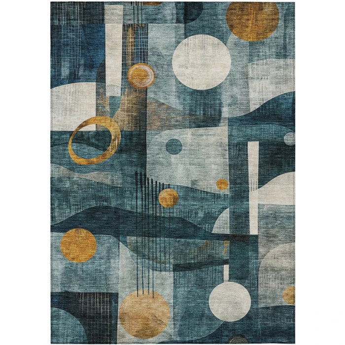 Addison Rugs Chantille Teal ACN1126 8ft. x 10ft. Rect. Rug