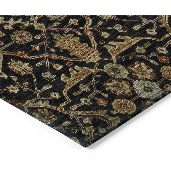 Addison Rugs Chantille Black ACN1130 8ft. x 10ft. Rect. Rug