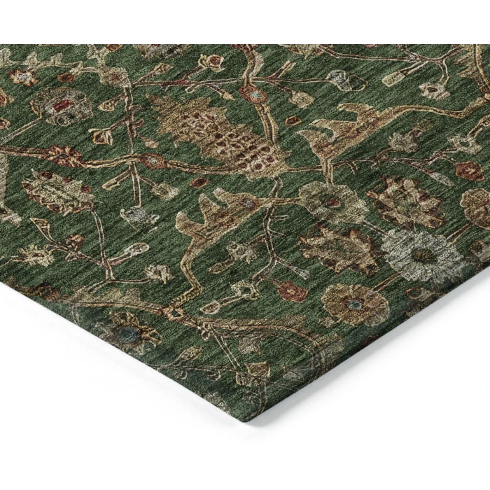Addison Rugs Chantille Green ACN1130 5ft. x 7ft.6in. Rect. Rug