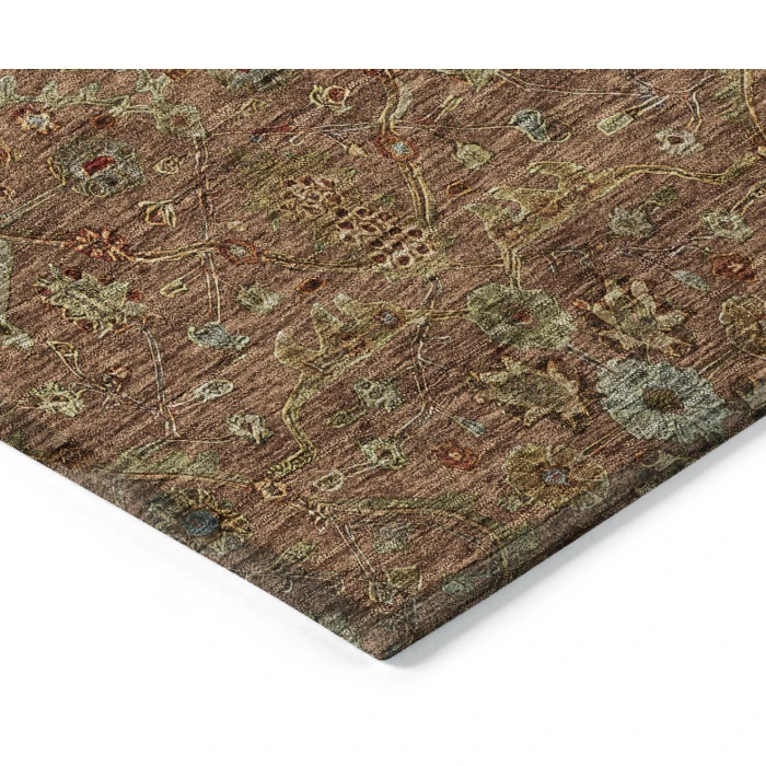 Addison Rugs Chantille Orange ACN1130 9ft. x 12ft. Rect. Rug