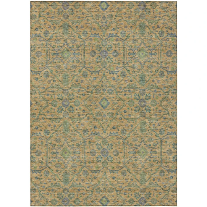 Addison Rugs Chantille Orange ACN1131 9ft. x 12ft. Rect. Rug