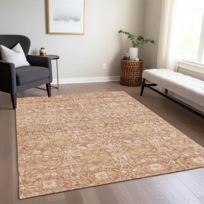 Addison Rugs Chantille Orange ACN1133 5ft. x 7ft.6in. Rect. Rug