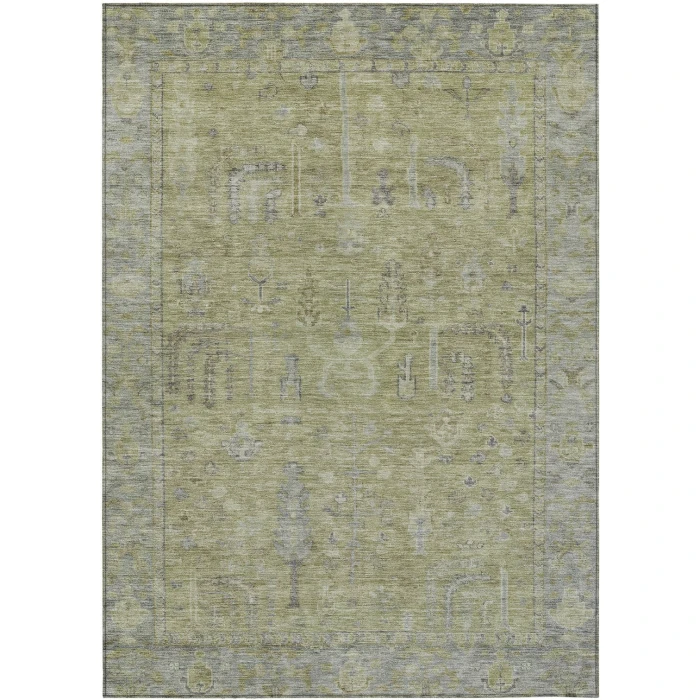 Addison Rugs Chantille Green ACN1135 8ft. x 10ft. Rect. Rug