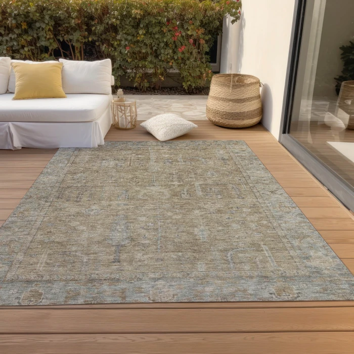 Addison Rugs Chantille Brown ACN1135 8ft. x 10ft. Rect. Rug