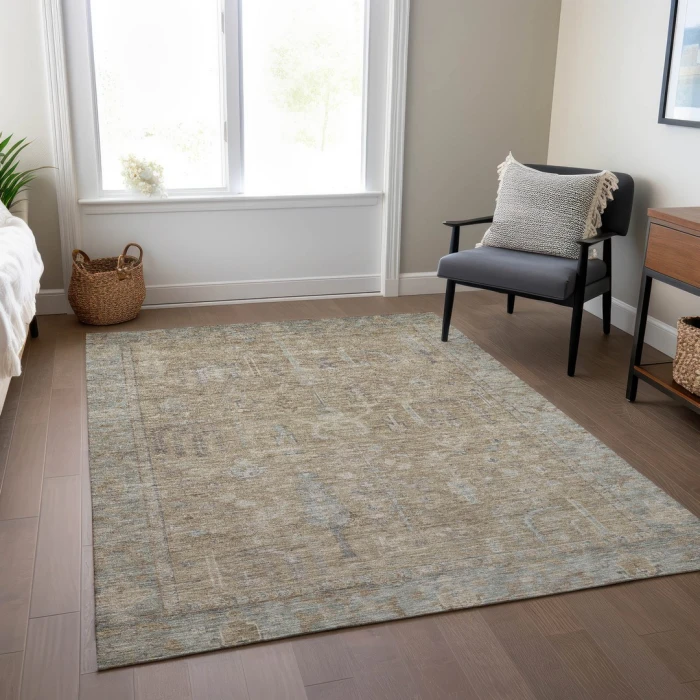 Addison Rugs Chantille Brown ACN1135 8ft. x 10ft. Rect. Rug