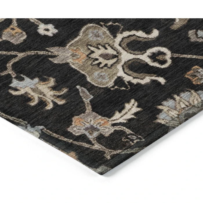 Addison Rugs Chantille Black ACN1137 9ft. x 12ft. Rect. Rug