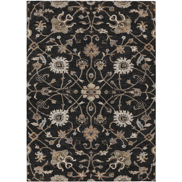 Addison Rugs Chantille Black ACN1137 9ft. x 12ft. Rect. Rug